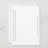 Flachkarte Sonnenuntergang Pferd von Sherry Jarvis Dankeskarte (Rückseite)