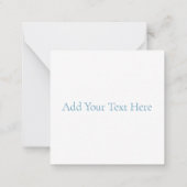 FLACHKARTE : WILLIAM MORRIS : MARIGOLD MITTEILUNGSKARTE (Rückseite)