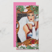 Flachkarten 10 (Bronze Ivy Girl) RFPMDesign ©️ 202 (Vorne/Hinten)