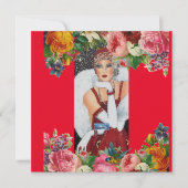 Flachkarten 10 Rote Karten (Snow Bird) RFPMDesign (Vorderseite)