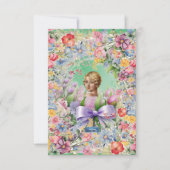 Flachkarten 1 L-Green(CameoGarden)RFPMDesign ©️ 20 Einladung (Vorderseite)