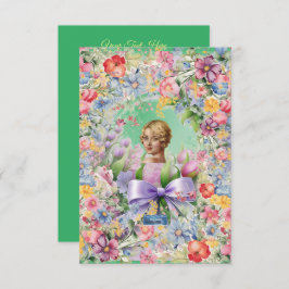 Flachkarten 1 L-Green(CameoGarden)RFPMDesign ©️ 20 Einladung