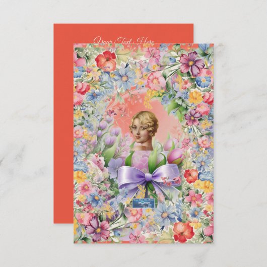 Flachkarten 1 Mango(Cameo Garden)RFPMDesign ©️ 202 Einladung (Vorne/Hinten)