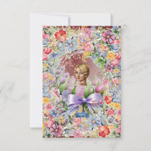 Flachkarten 1WineBurg(CameoGarden)RFPMDesign ©️ 20 Einladung (Vorderseite)