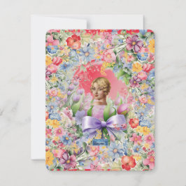 Flachkarten 2 Rot (Cameo Garden) RFPMDesign ©️ 202 Einladung