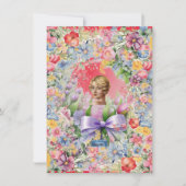 Flachkarten 3 Rot (Cameo Garden) RFPMDesign ©️ 202 Einladung (Vorderseite)