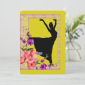 Flachkarten 5 Gelb(Frühlingstanz)RFPMDesign ©️ 202 (Stehend Vorderseite)