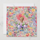 Flachkarten 5 Rot (Cameo Garden) RFPMDesign ©️ 202 Einladung (Vorderseite)