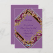 Flachkarten 7 Pur(AmethystWreathe)RFPMDesign ©️ 20 (Vorne/Hinten)