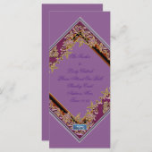 Flachkarten 8 Pur(AmethystWreathe)RFPMDesign ©️ 20 (Vorne/Hinten)