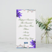 Flachkarten 8 (PurpleBlossoms) RFPMDesign ©️ 2024 Ankündigung (Stehend Vorderseite)