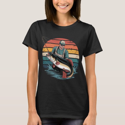 Flachkopf-Angeln T-Shirt (Vorderseite)