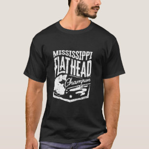Flachkopfwels-Angeln Wels Jäger Welsangeln T-Shirt