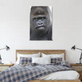 Flachland Gorilla Leinwanddruck (Insitu (Schlafzimmer))