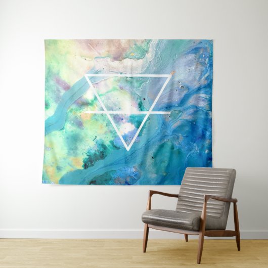 Flachland Wandteppich (Beispiel (Horizontal))