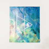 Flachland Wandteppich (Vorderseite)