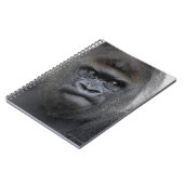 Flachlandgorilla, Gorilla gorilla, Notizblock (Linke Seite)