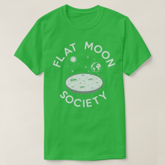Flachmondgesellschaft T-Shirt (Design vorne)