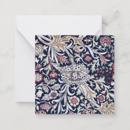 FLACHNOTENKARTE : WILLIAM MORRIS : TRENT MITTEILUNGSKARTE