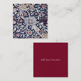 FLACHNOTENKARTE : WILLIAM MORRIS : TRENT MITTEILUNGSKARTE