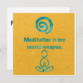 Flachnotizkarte Mitteilungskarte (Vorne/Hinten)