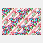 Flachpapier für Candyland Wrapping Geschenkpapier Set (Vorderseite 2)