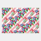 Flachpapier für Candyland Wrapping Geschenkpapier Set (Vorderseite)