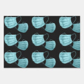 Flachpapier für die Massemaske, Set 3 Geschenkpapier Set (Vorderseite)