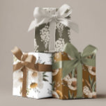 Flachpapier für Fall-Flor-Wrapping-Papier Set 3 Geschenkpapier Set<br><div class="desc">Feiern Sie jeden besondere Anlass mit diesem hübschen,  floralen Set aus Aquarell! Ideal für eine Herbst- oder Winterhochzeit!</div>
