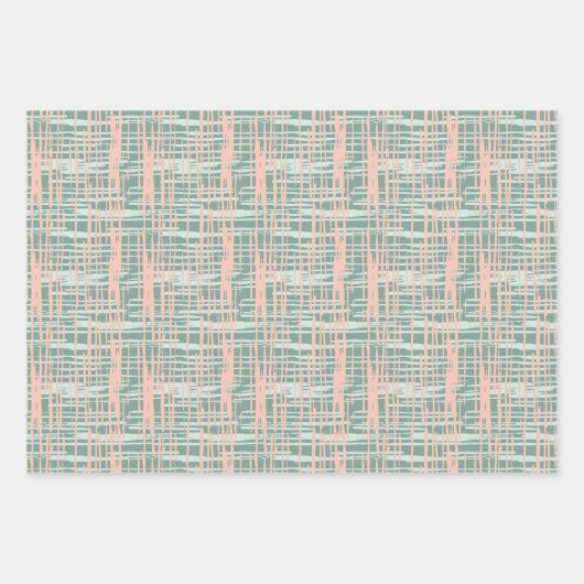 Flachpapier für festes Blumenumschlag, Set 3 Geschenkpapier Set (Vorderseite 3)