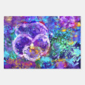 Flachpapier für Varieté-Wrapping-Papier Set 3 Geschenkpapier Set (Vorderseite 2)