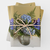 Flachpapier Set 3 Geschenkpapier Set (Beispiel)