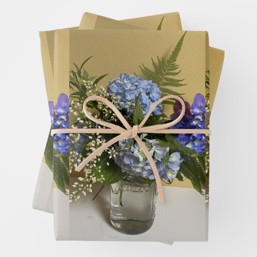 Flachpapier Set 3 Geschenkpapier Set (Beispiel)