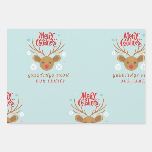 Flachpapier Set 3 Geschenkpapier Set (Vorderseite)