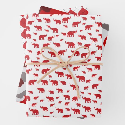 Flachpapier Set 3 Geschenkpapier Set (Beispiel)