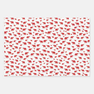 Flachpapier Set 3 Geschenkpapier Set