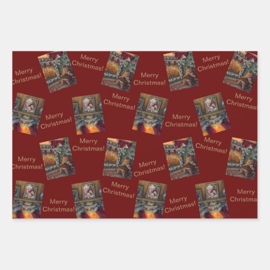 Flachpapier Set 3 Geschenkpapier Set (Vorderseite)