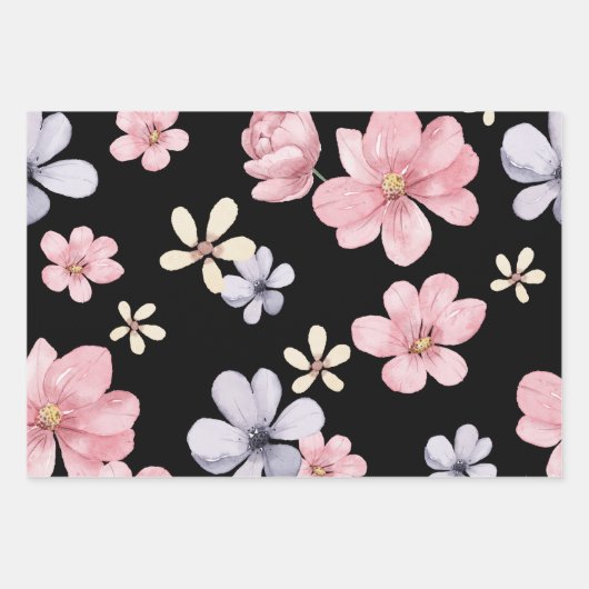 Flachpapier Set 3 Geschenkpapier Set (Vorderseite 2)