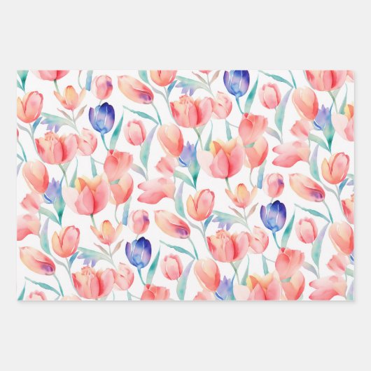 Flachpapier Set 3 Geschenkpapier Set (Vorderseite 2)