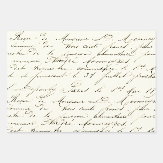 Flachpapier Set 3 Geschenkpapier Set (Vorderseite 3)