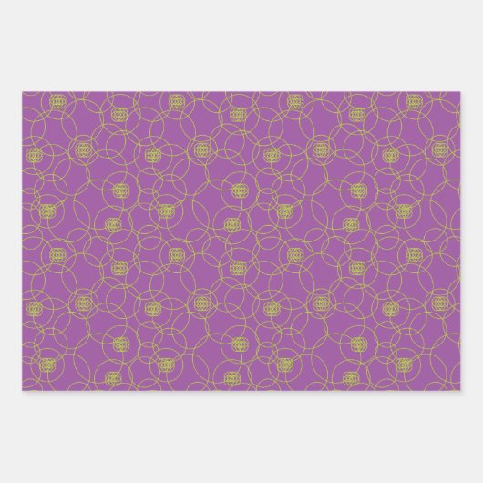 Flachpapier Set 3 Geschenkpapier Set (Vorderseite)