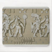 Flachrelief der alten aztekischen Krieger, vom Sto Mousepad (Vorne)