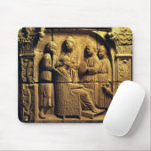 Flachrelief eines Friseurs, römisch Mousepad (Mit Mouse)
