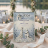 Flachrelief neoklassizistische Kapellenromanze Save The Date