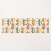 Flachrücklaufwagen Yogamatte (Vorderseite (Horizontal))