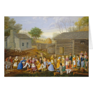 Flachs, der Biene, 1885 (Öl, schwingt auf dem