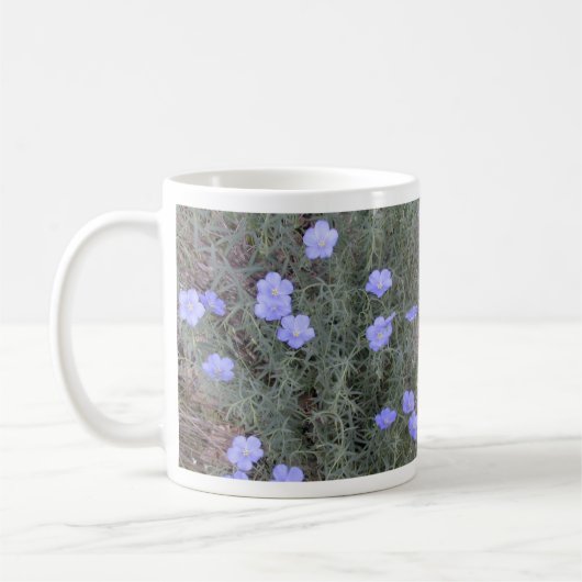 Flachsblüten-Tasse Kaffeetasse (Links)