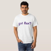 Flachst-shirt T-Shirt (Vorne ganz)