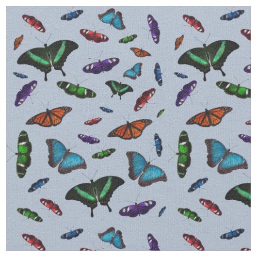 Flachstoffe (Light Blue) Stoff (Nahaufnahme)