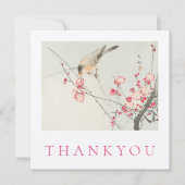 FLACHTHANKYOU KARTE : OHARA KOSON (Vorderseite)